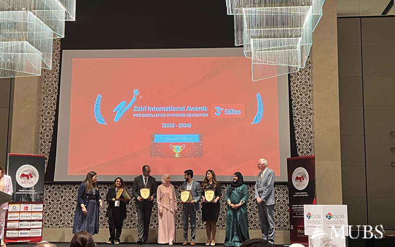 Setting Global Standards in Internationalization: MUBS Awarded the Zairi International Award for Excellence in Higher Education